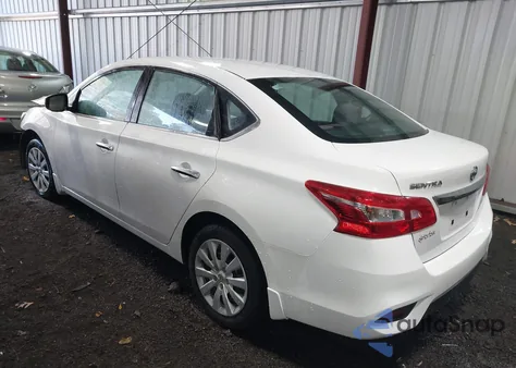 2016 Nissan Sentra S from USA, damaged, VIN 3N1AB7AP5GY326866